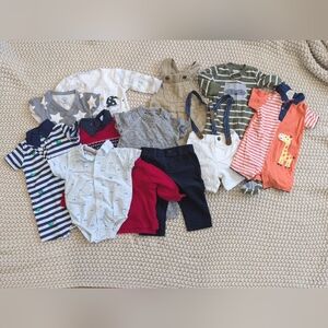 Baby Boy Clothing Lot, Size 6-12 Months